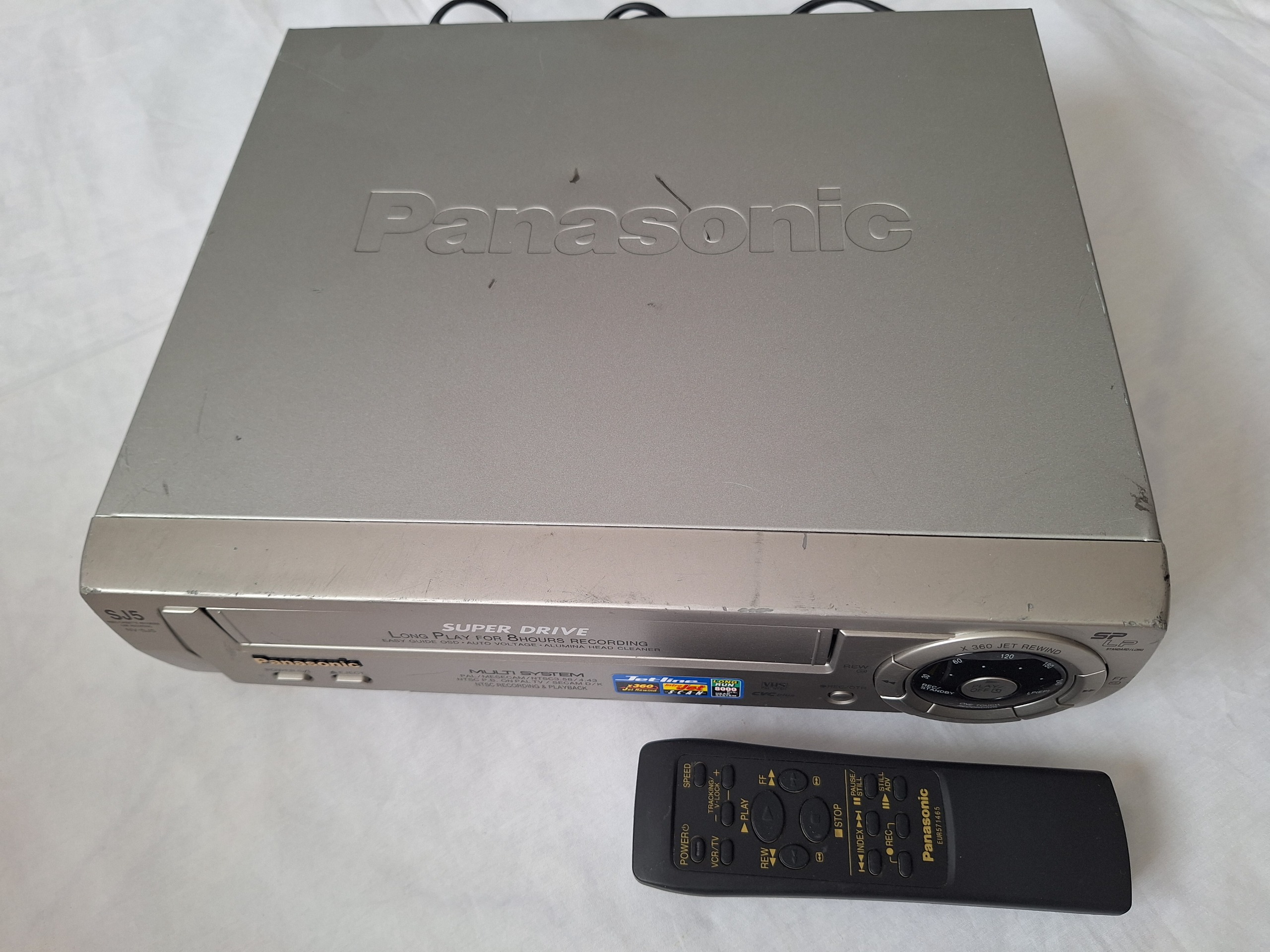 ویدیو ضبط و پخش VHS پاناسونیک مدل SJ5