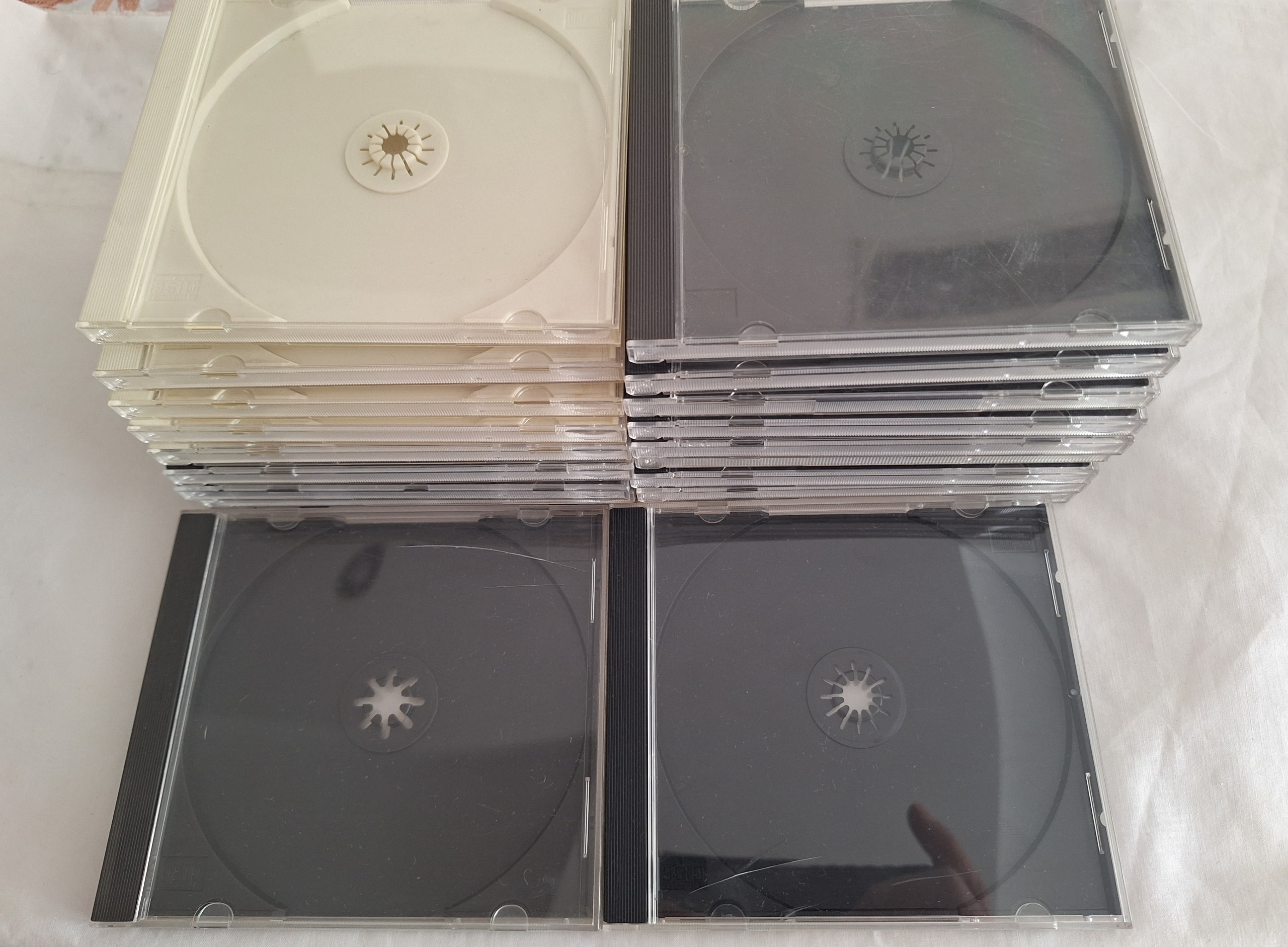 20 عدد قاب پلاستیک CD و DVD