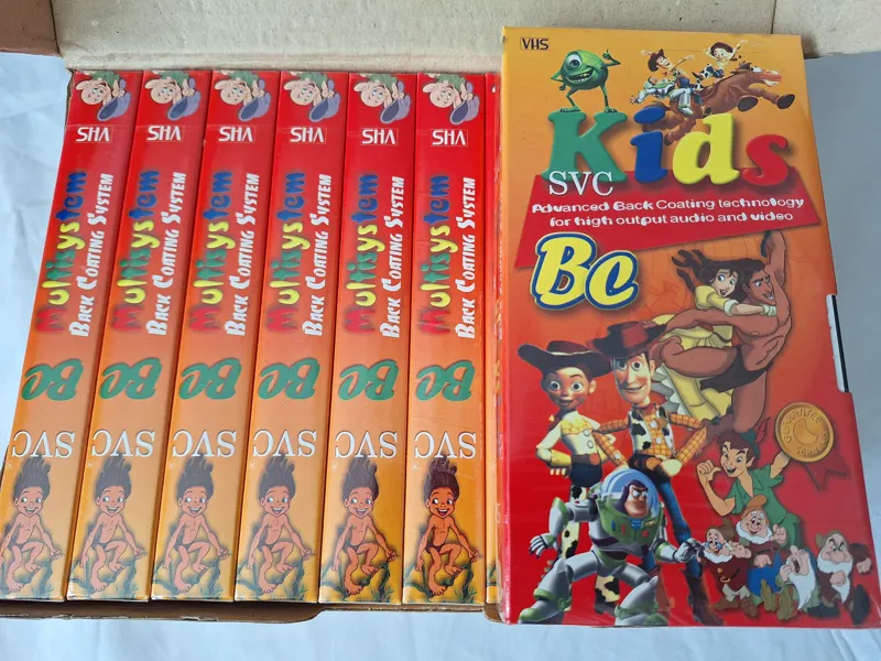 ده عدد نوار خام کارتونی مارک SVC