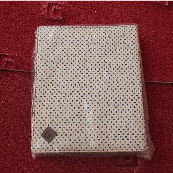 کلاسور پارچه ای با آستر ابر برند کهن طرح خالدار