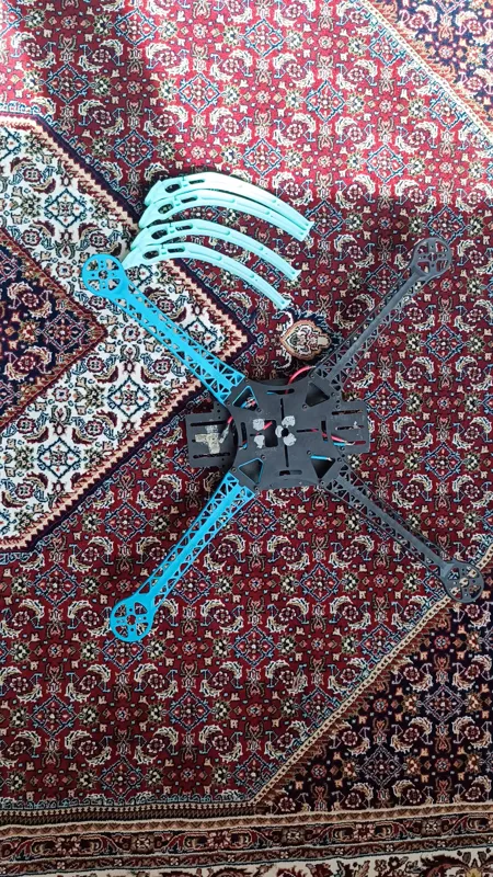 بدنه فریم ربات پرنده