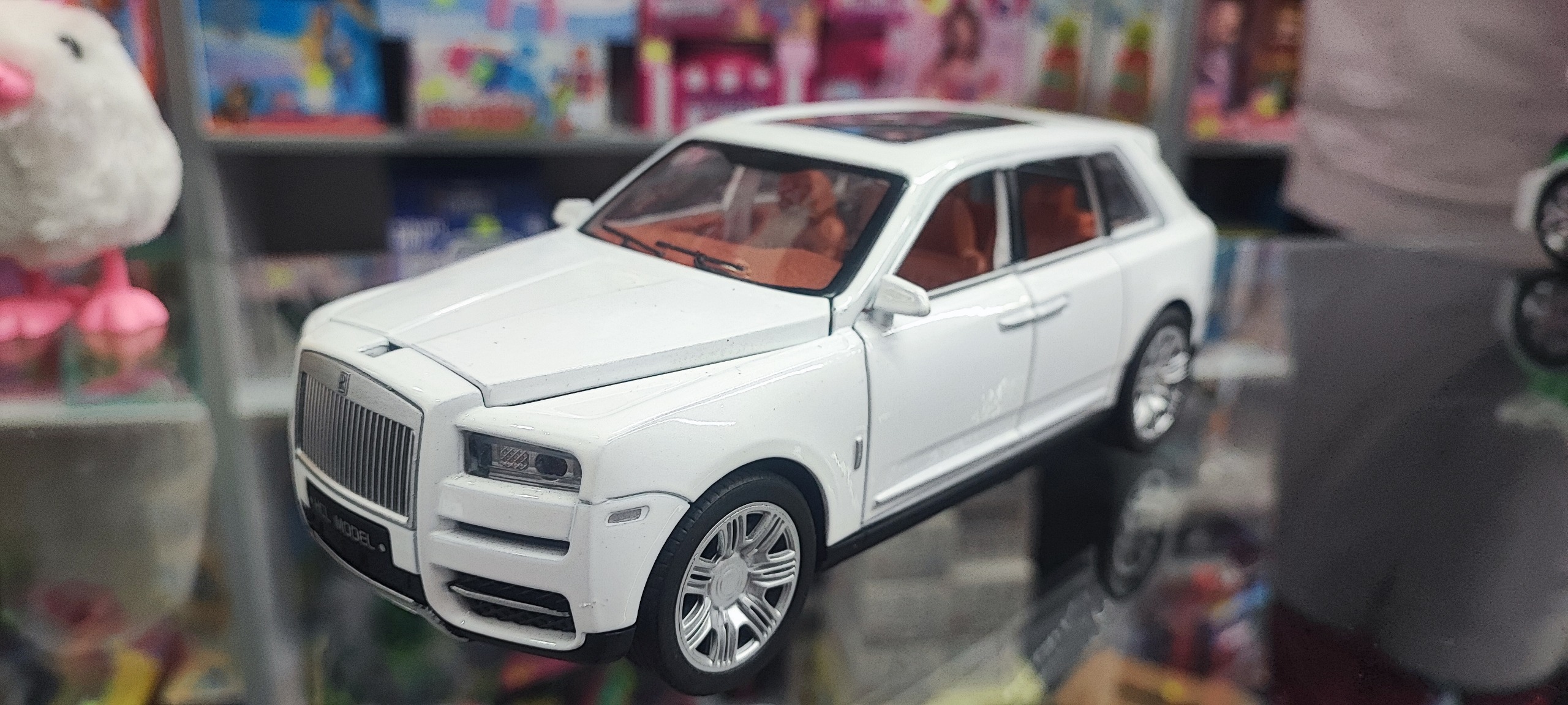 ماکت فلزی رولز رویس HCL سفید