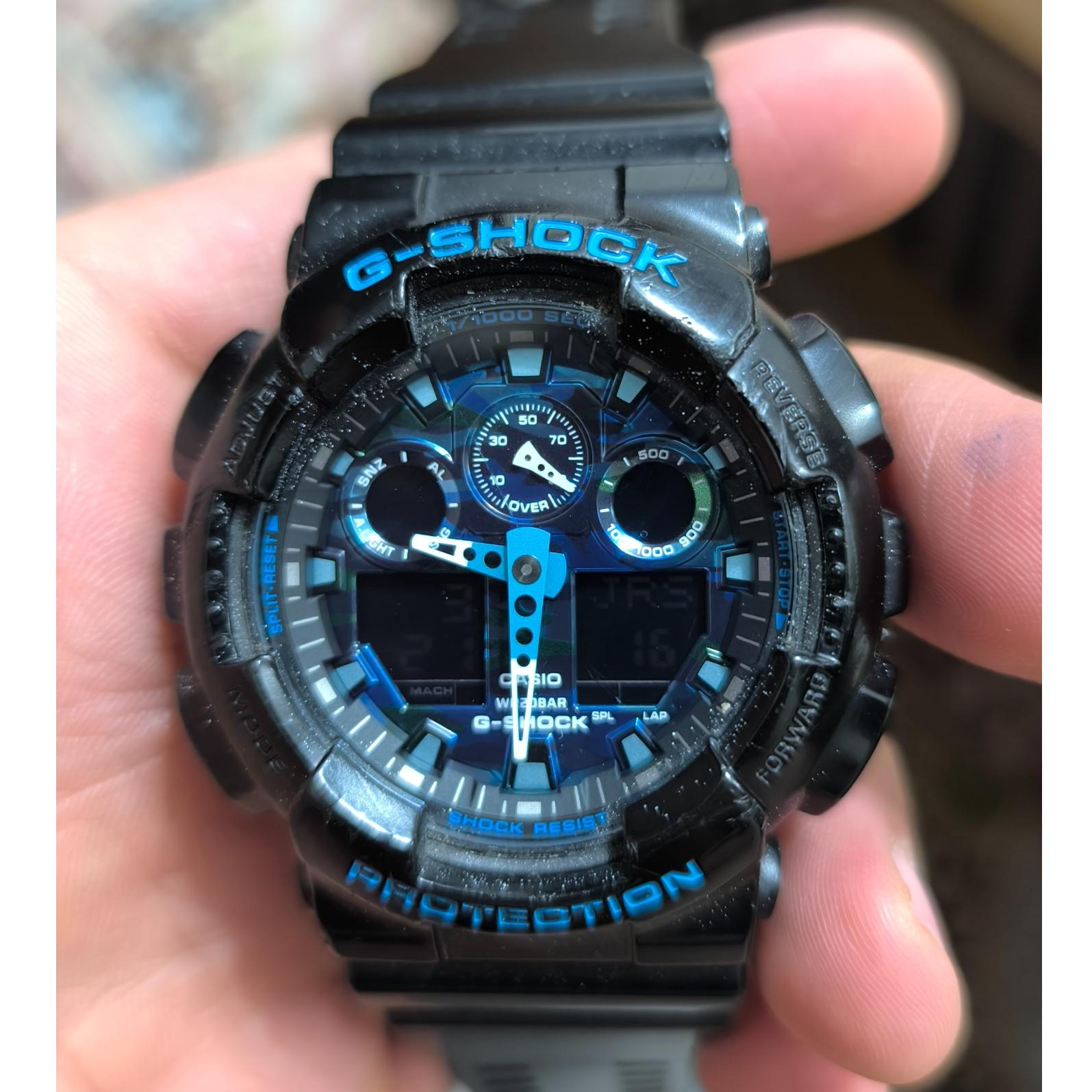 ساعت مردانه جیشاک Casio G-Shock GA-100CB-1A