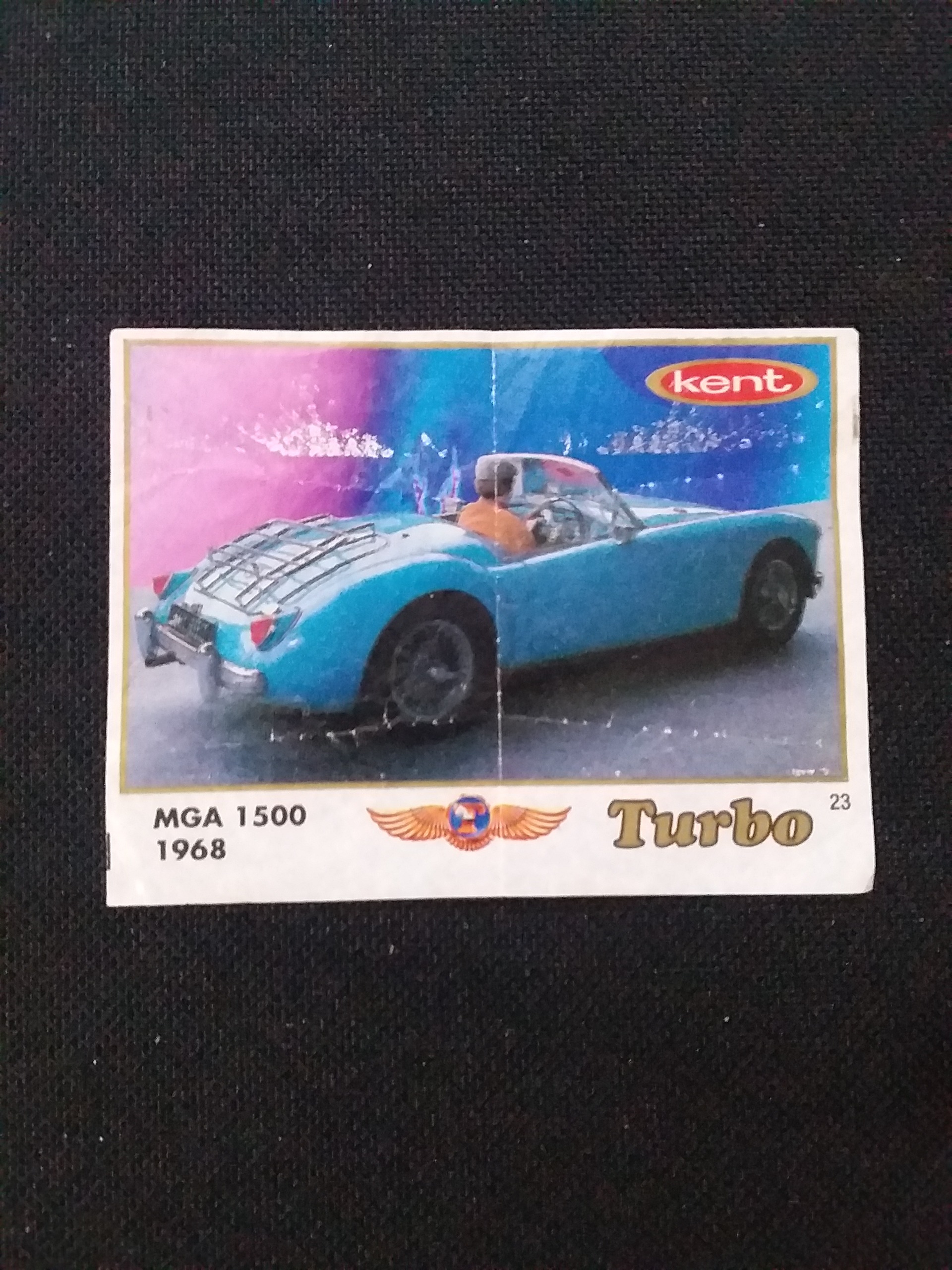 ماشین توربو کنت Turbo Kent _ مطابق تصویر 1 برگ