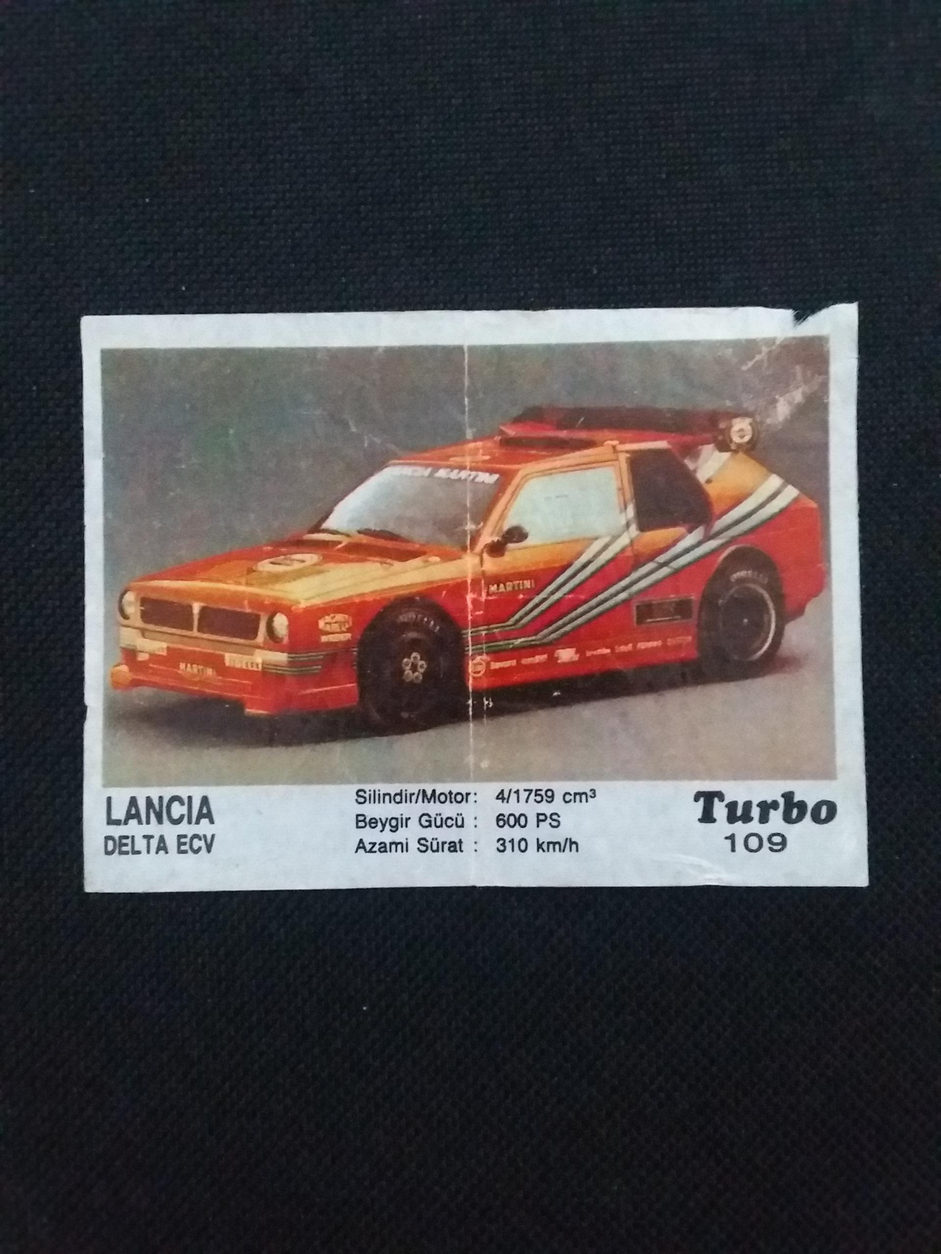 ماشین توربو کنت Turbo Kent _ مطابق تصویر 1 برگ
