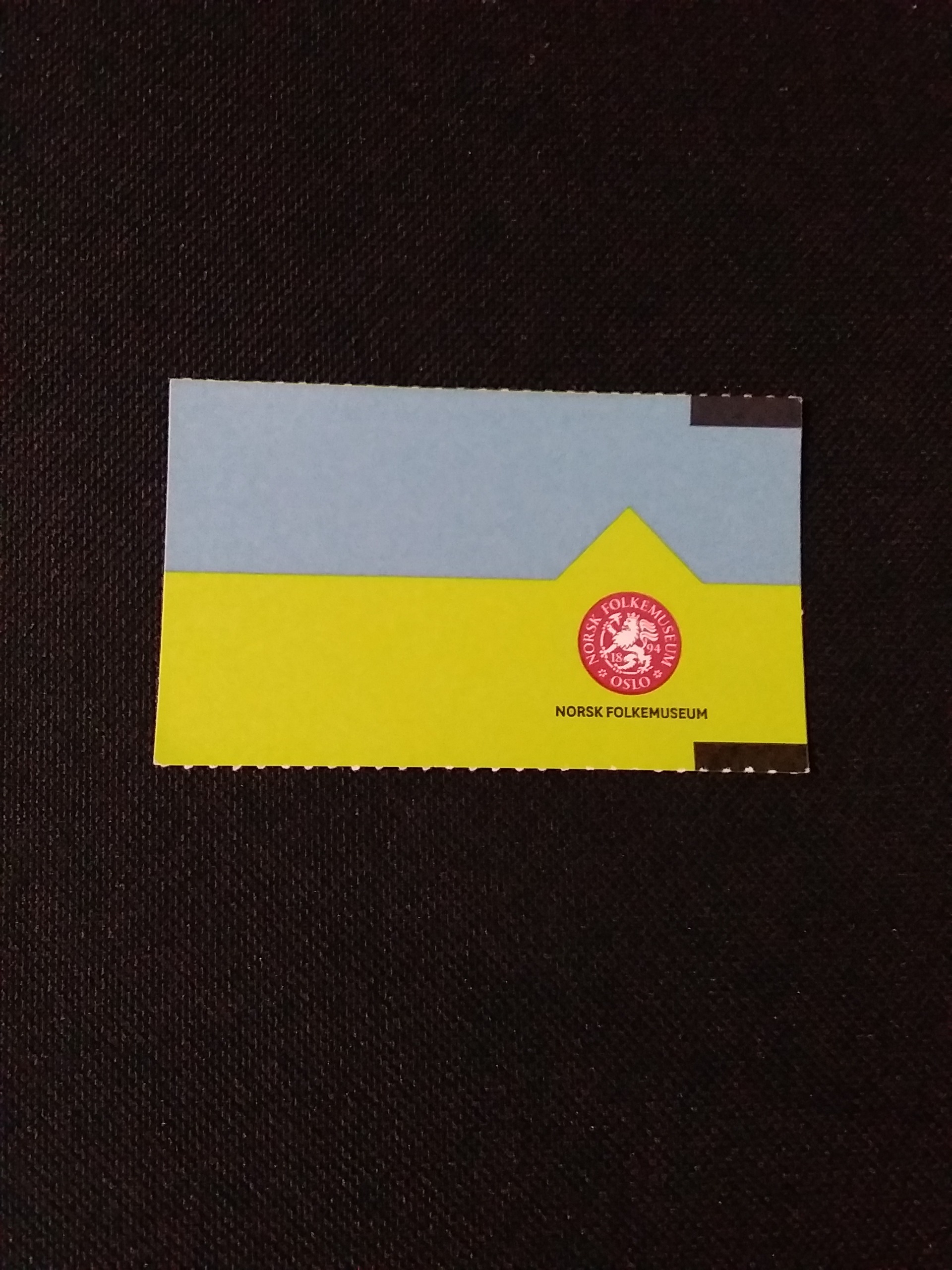 بلیط موزه مردم شناسی اسلو نروژ _کدffr