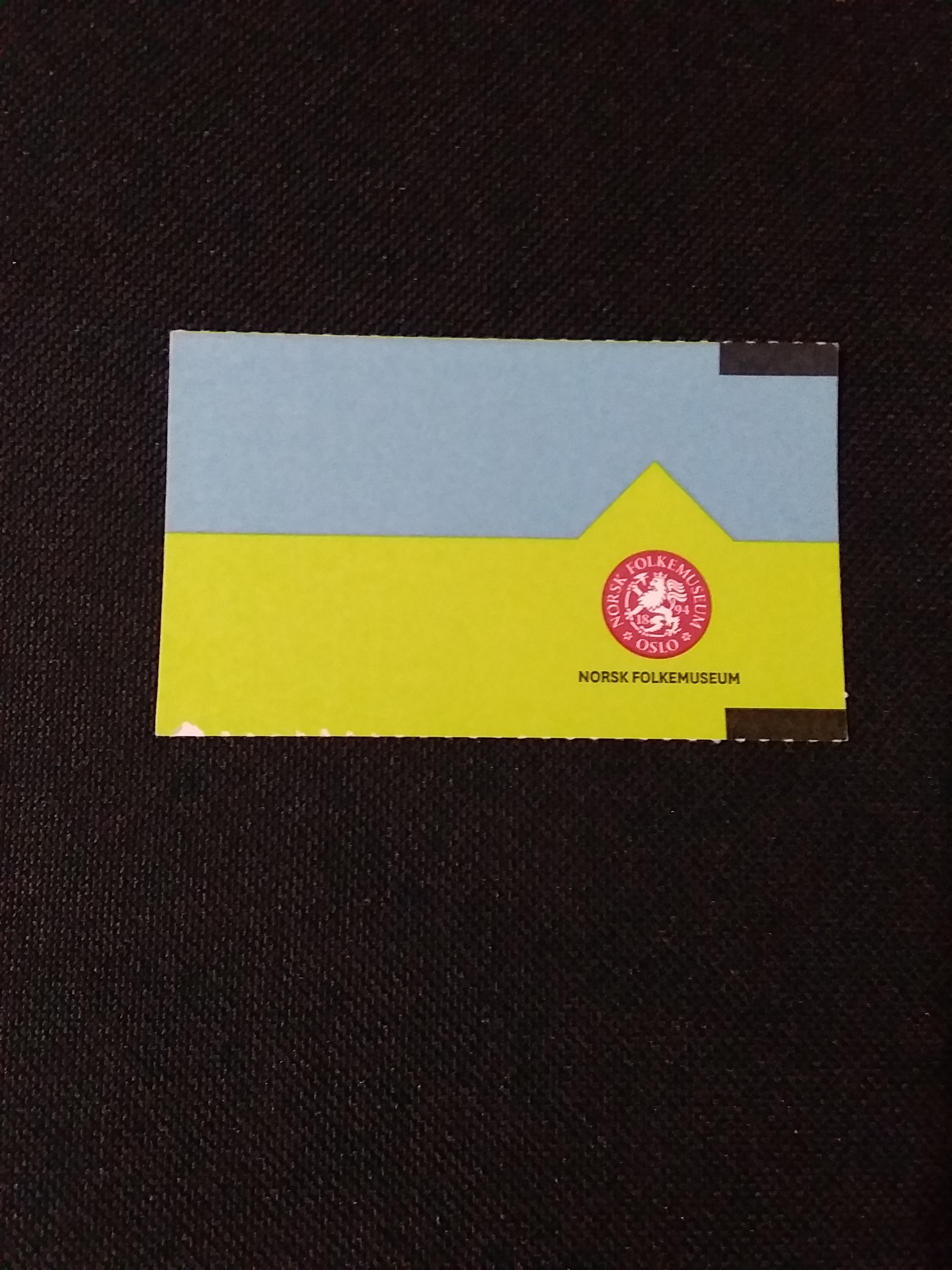 بلیط موزه مردم شناسی اسلو نروژ _کدffr