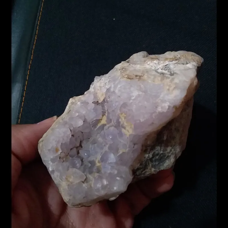 سنگ بنفش خاص و زیبا _ کمیاب کلکسیونی