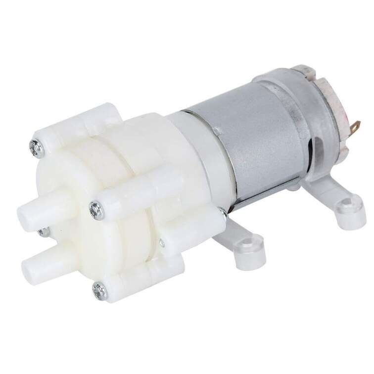 پمپ آب دیافراگمی با ولتاژ کاری 6 تا 12 ولتی