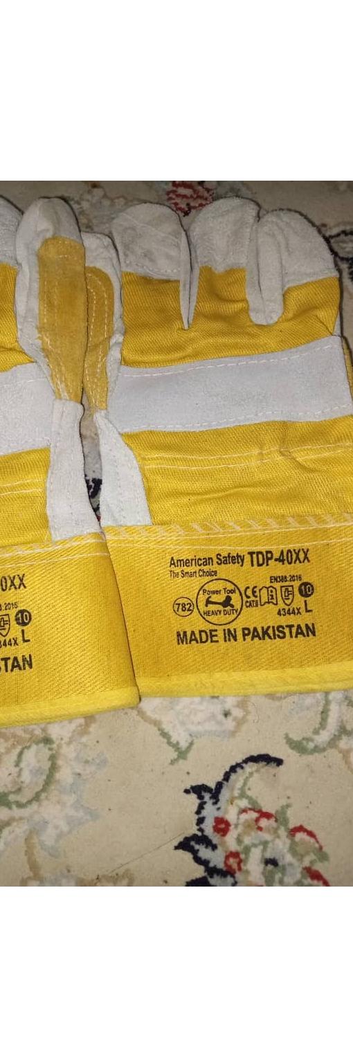 دستکش کار دوبل کف
