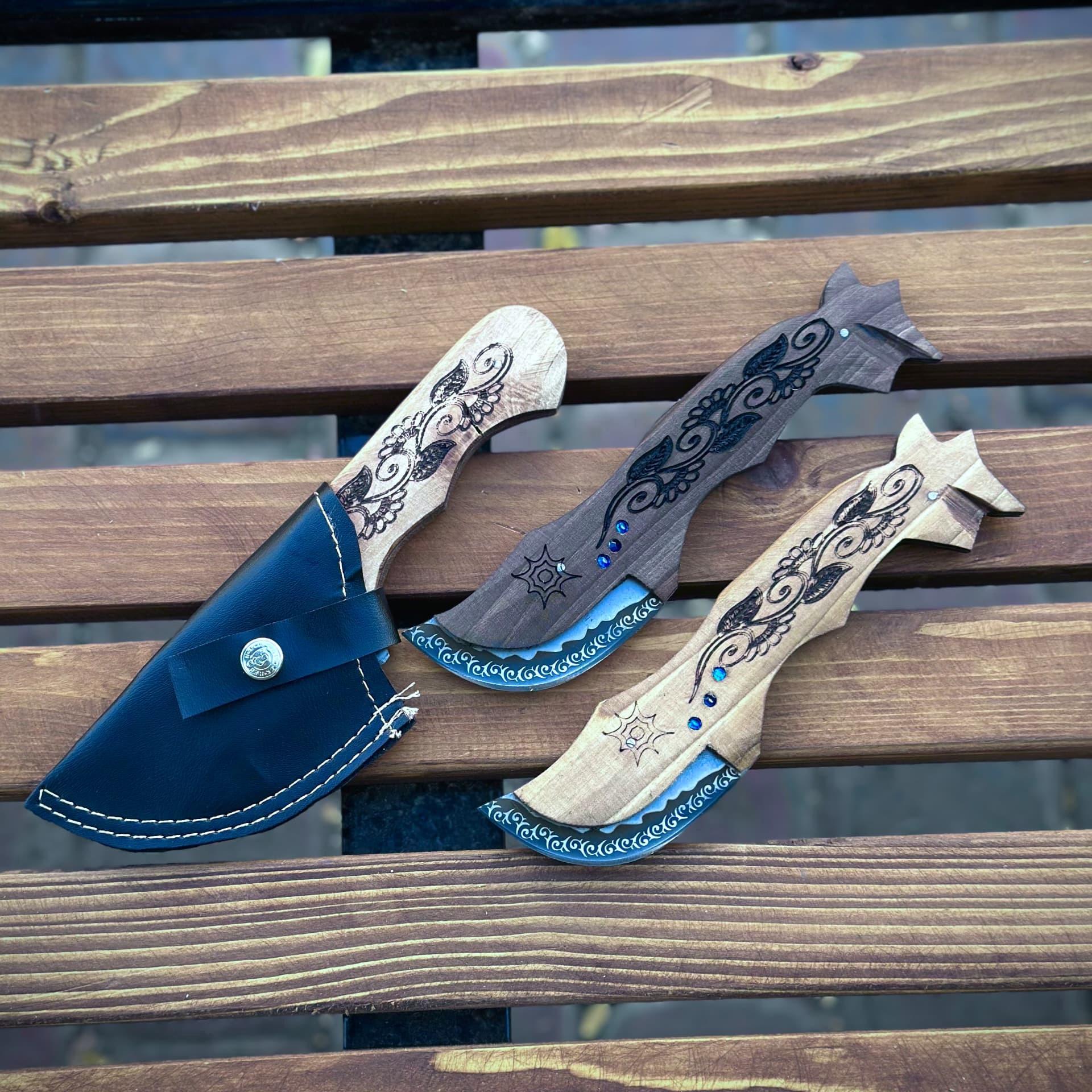 چاقو تیغه مخفی با غلاف