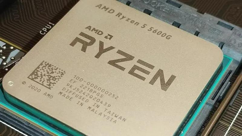 AMD RYZEN 5 5600G AM4 Desktop CPU