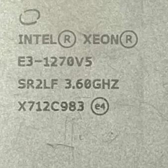 پردازنده Intel Xeon E3-1270 v5 کارکرده