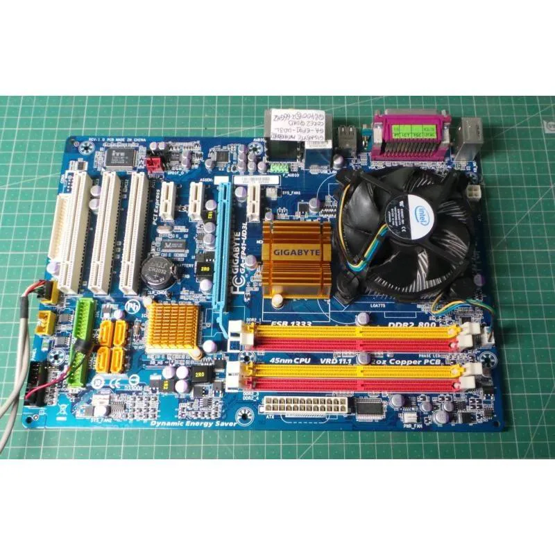 مادربرد P41 با اینتل E8400 و گرافیک MSI 512MB