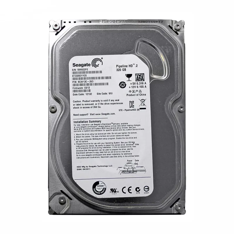 هارد دیسک 320 گیگ سیگیت Seagate 90-99%