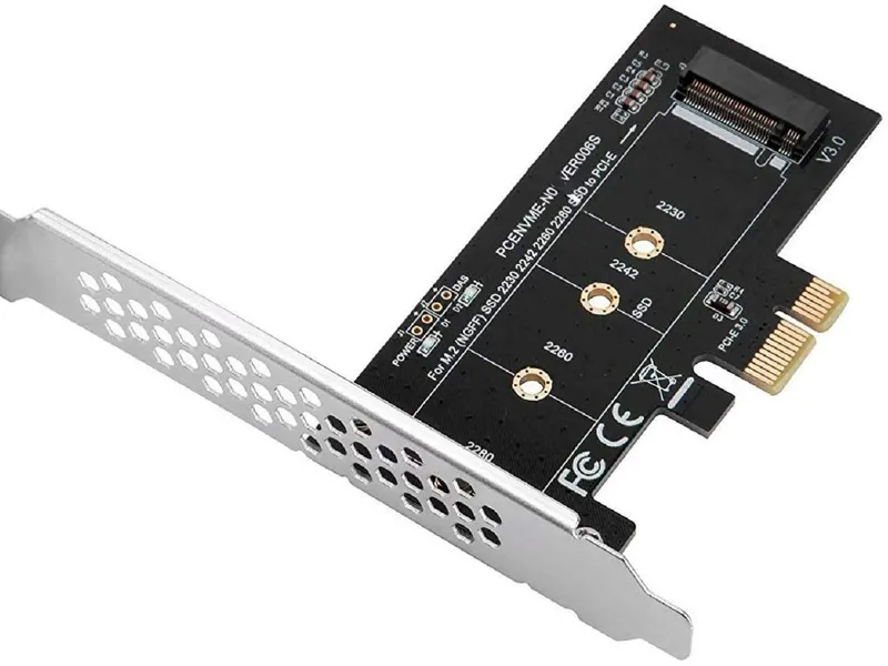 کارت مبدل NVME M2 به PCI-E X1