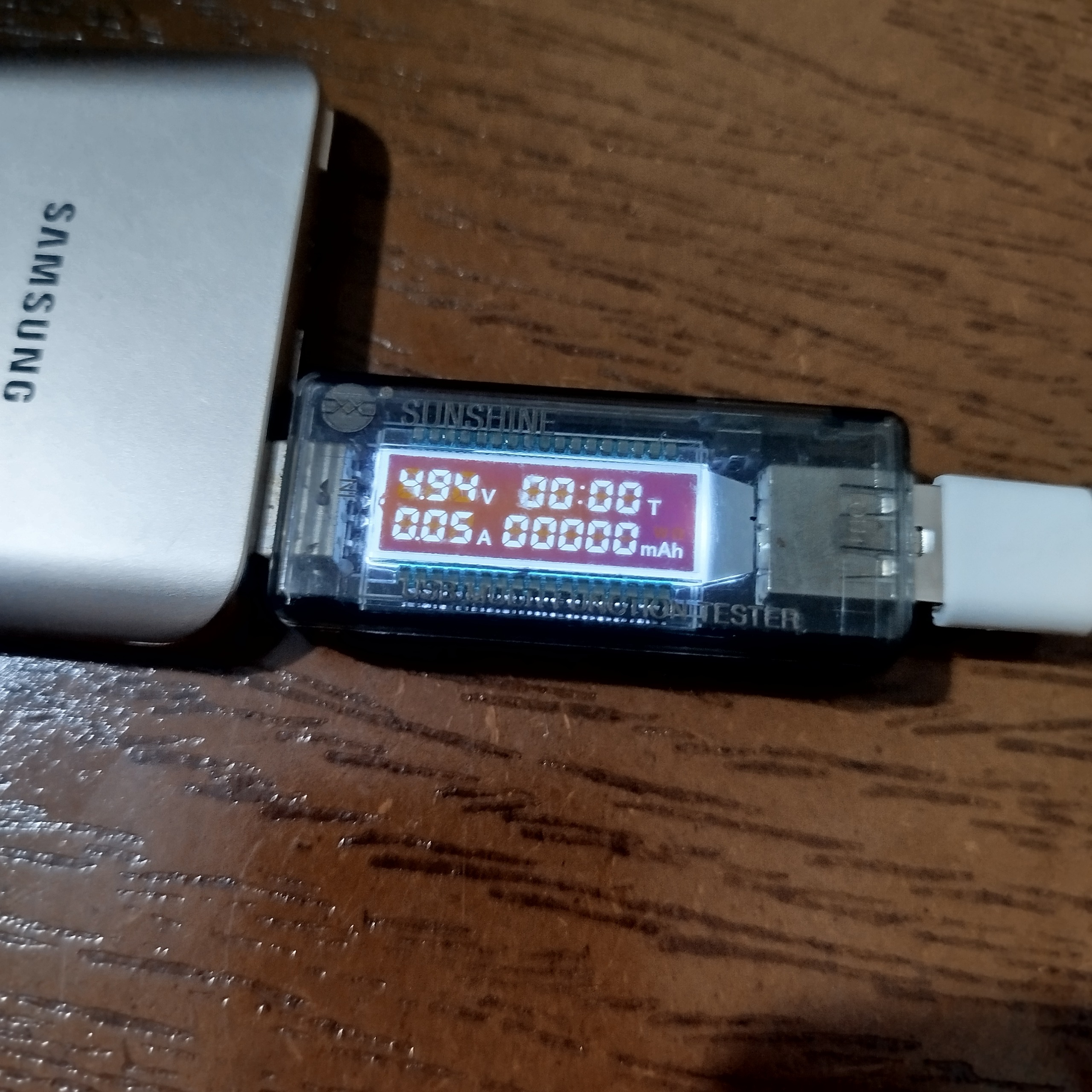 ولت متر و آمپرمتر usb