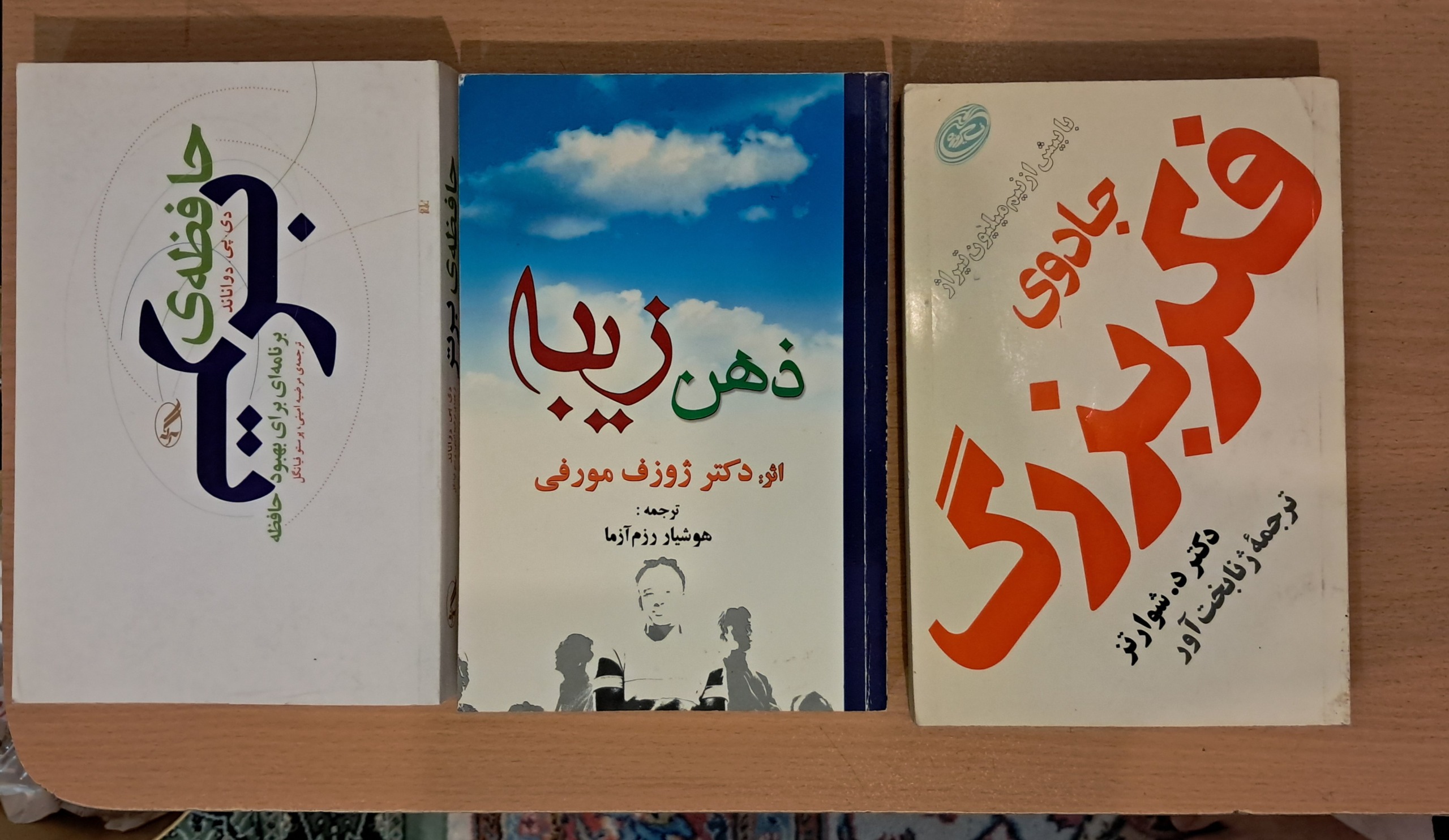 3 کتاب در مورد فکر، حافظه و ذهن