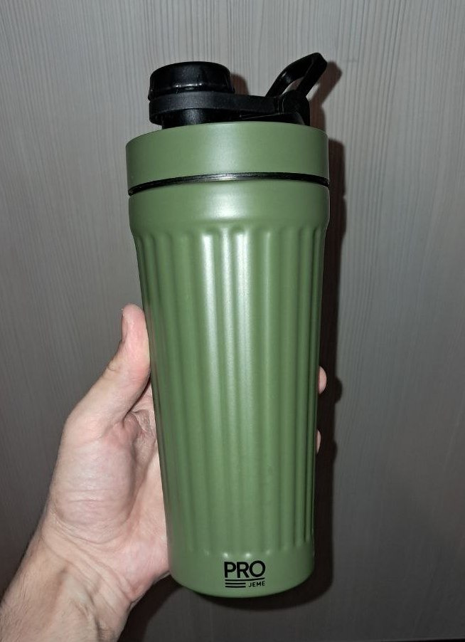 شیکر Shaker استیل درب پیچی PRO