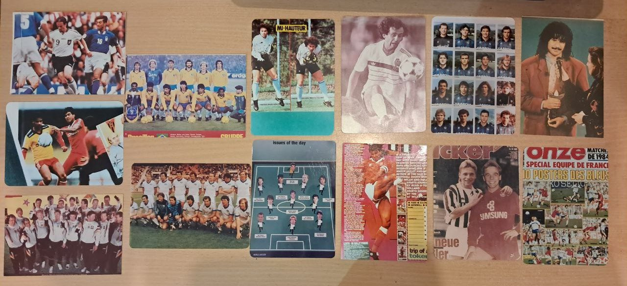 13 عدد عکس دوربینی فوتبالی خارجی (قدمت 25 سال)