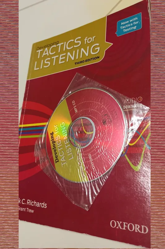 کتاب انگلیسی Tactics for listening (developing)