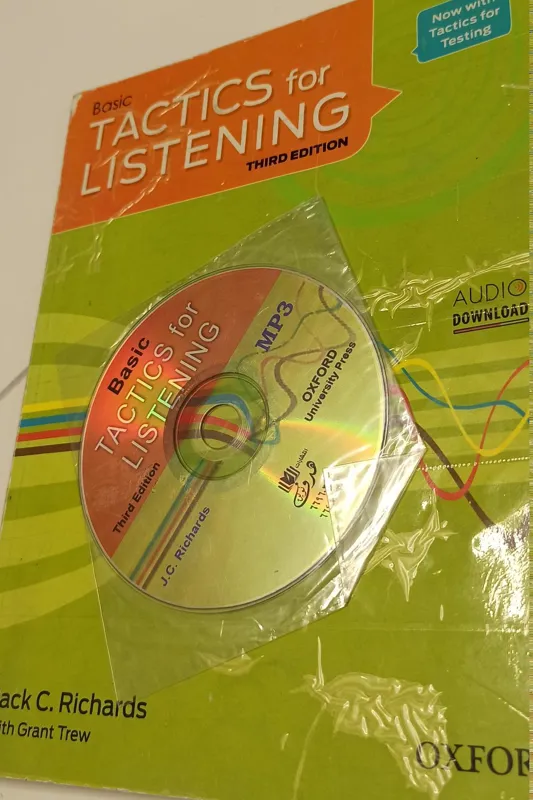 کتاب انگلیسی Tactics for listening (Basic)