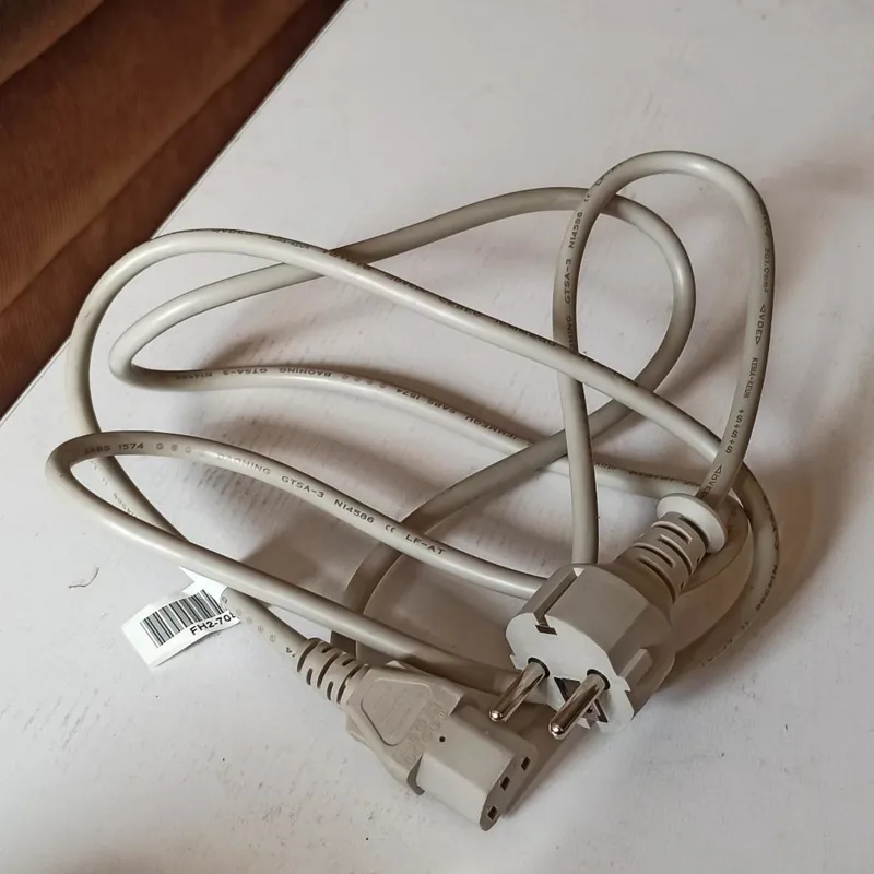 کابل برق یا پاور کامپیوتر (طوسی رنگ)