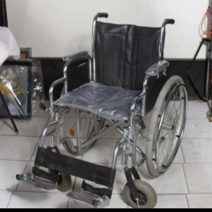 ویلچر تایوانی اصلی قدیمی رکاب آلمینیومی