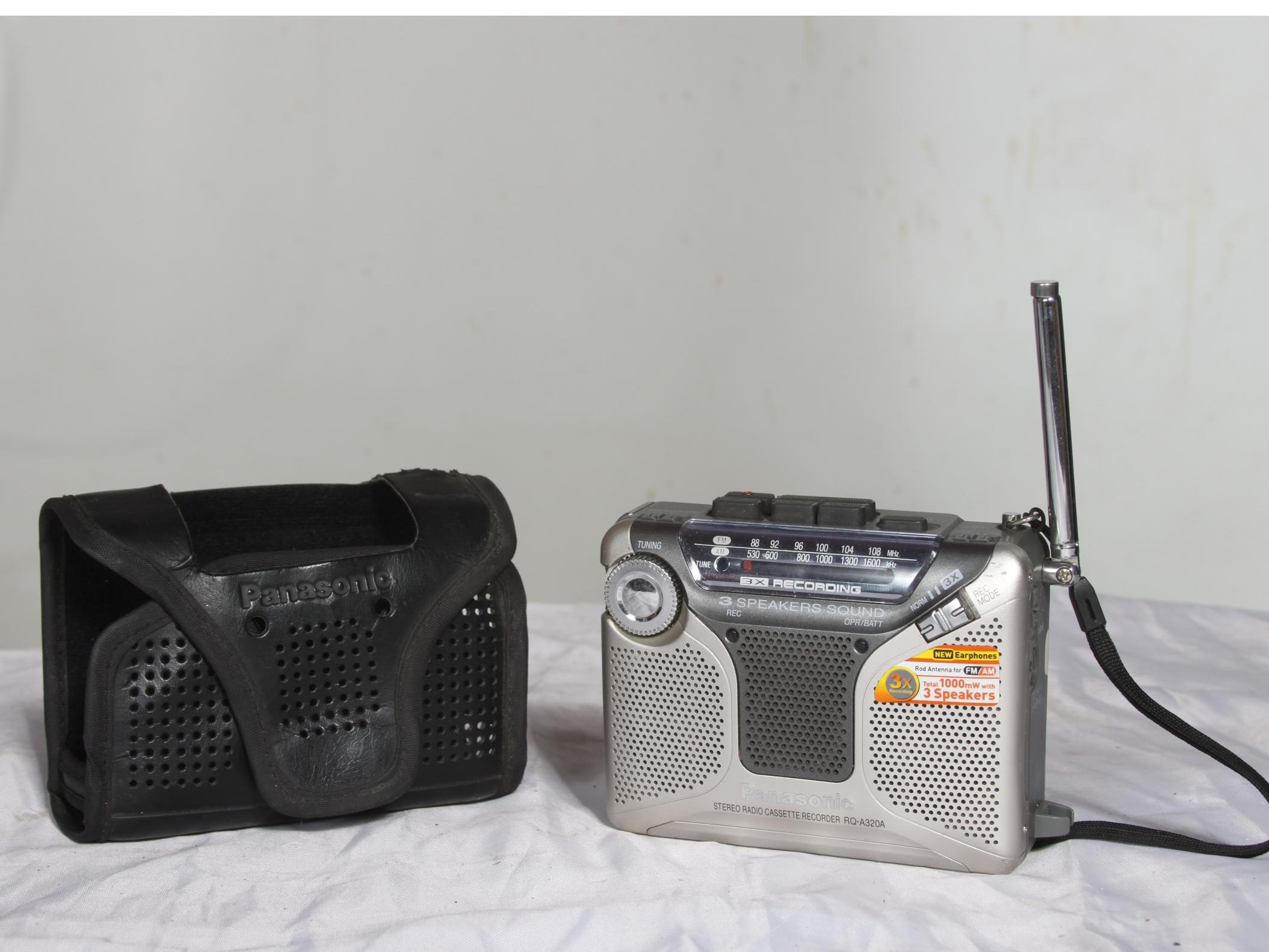 واکمن رادیو ضبط  پاناسونیک نمایشگاهی بدون کارتن