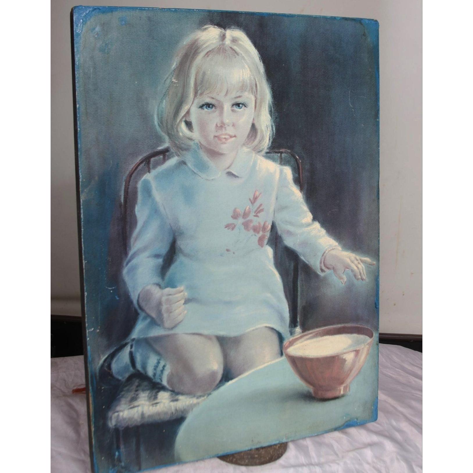 تابلو ایتالیایی قدمت 65 سال 60 در 44