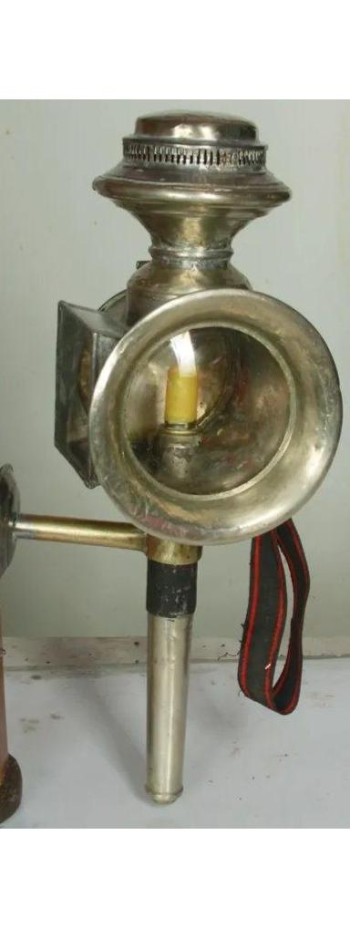 چراغ کالسکه ورشوی شمعسوز تاریخی واقعا کمیاب