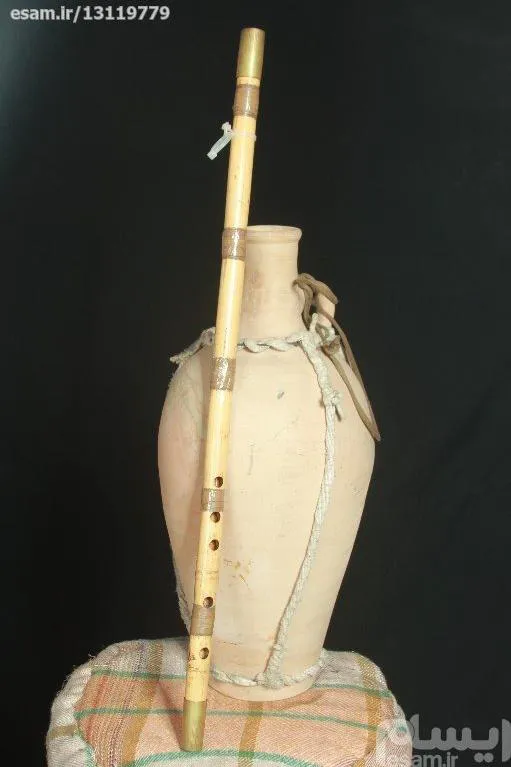 نی قدیمی طبق عکس با برنج کاری