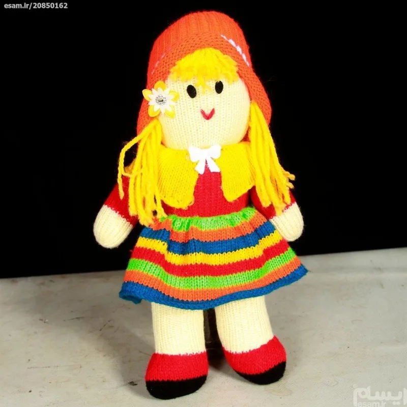 عروسک بافتنی زیبا