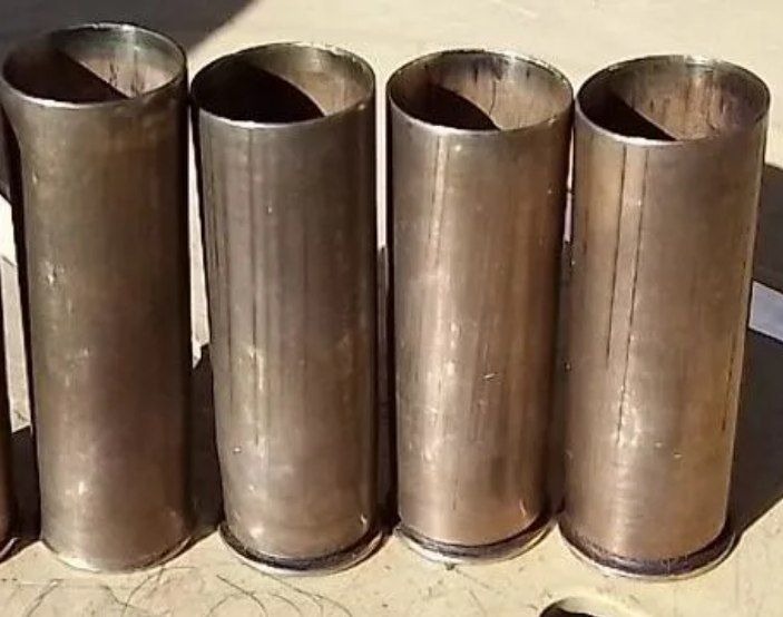 چهار عددپوکه برنجی شماره 12 ارسال کرمانشا وحومه