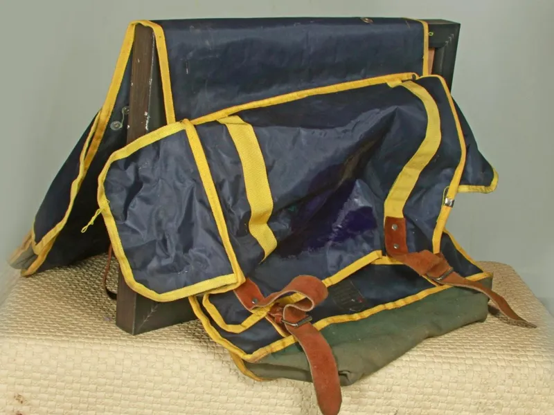 خورجین پستچی  برزنت ضد آب و چرم کاری