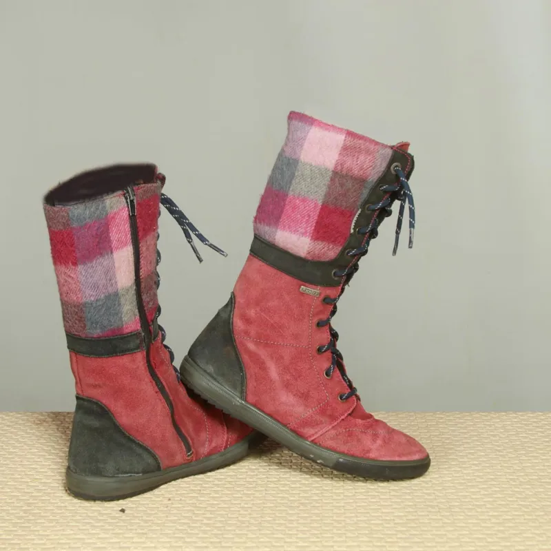 چکمه ی دخترانه بسیار زیبا و با کیفیت سایز35