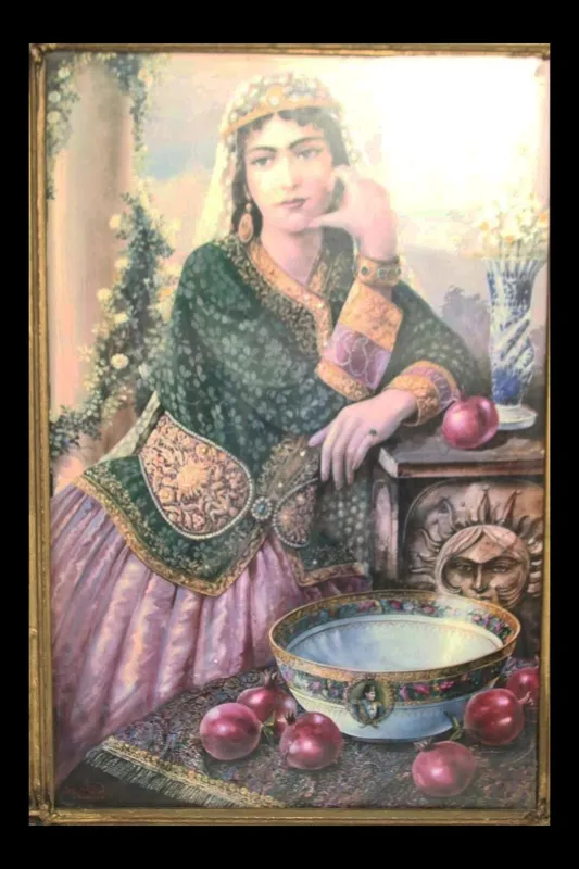 پوستر و قاب قدیمی بزرگ 50 در 70