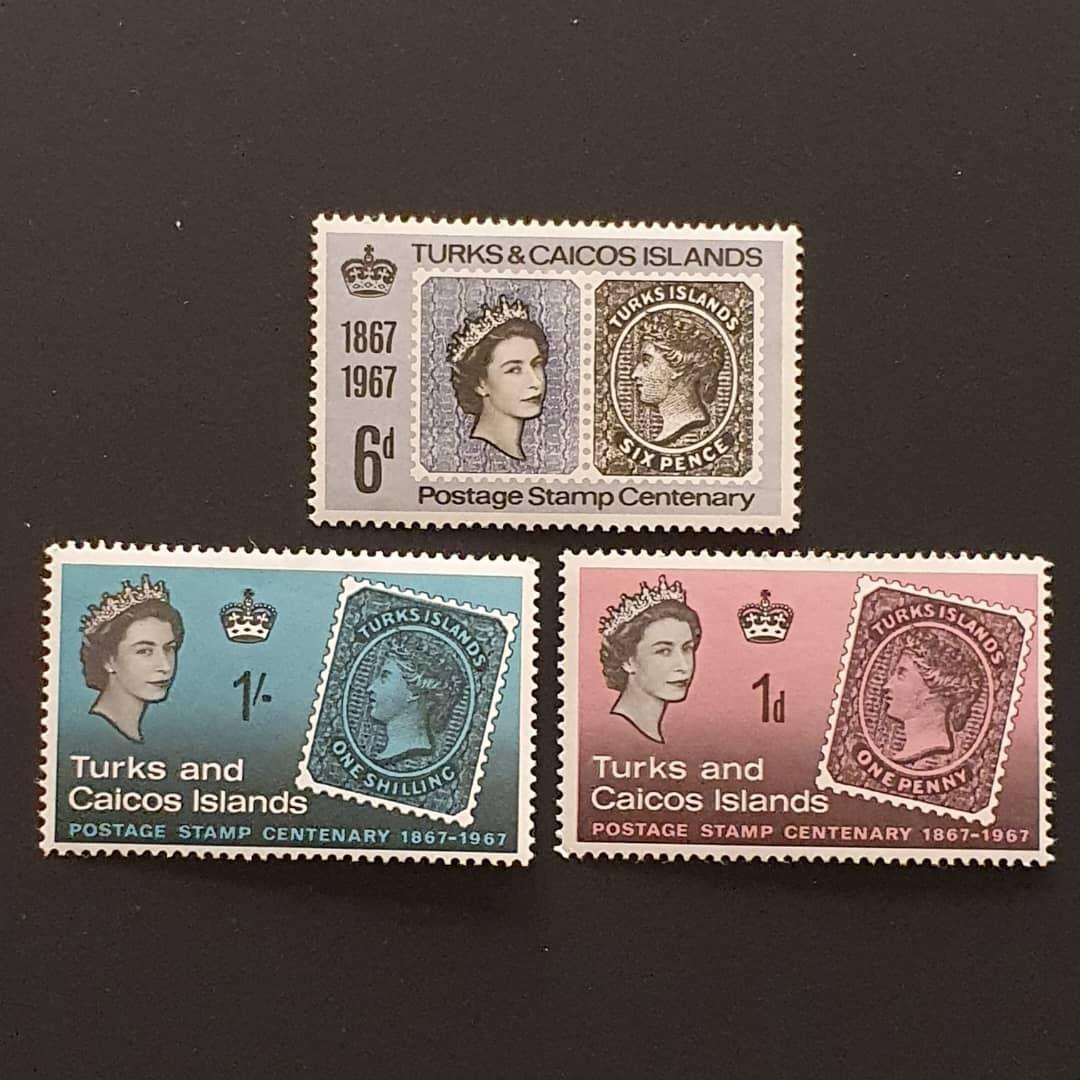 سری کامل ملکه مستعمرات - سالگرد تمبر  1967