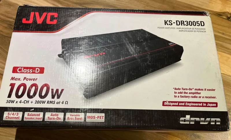 آمپلی فایر 5 کانال JVC مدل KS-DR3005D