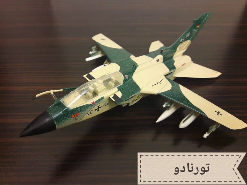 ماکت هواپیما جنگنده تورنادو (کیت)یک 72