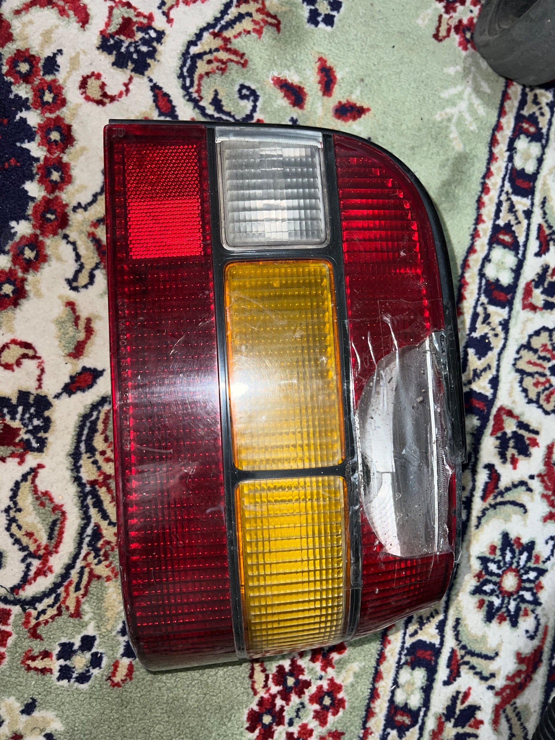چراغ خطر پراید اصلی کره ای سامدو کیا سمت شاگرد