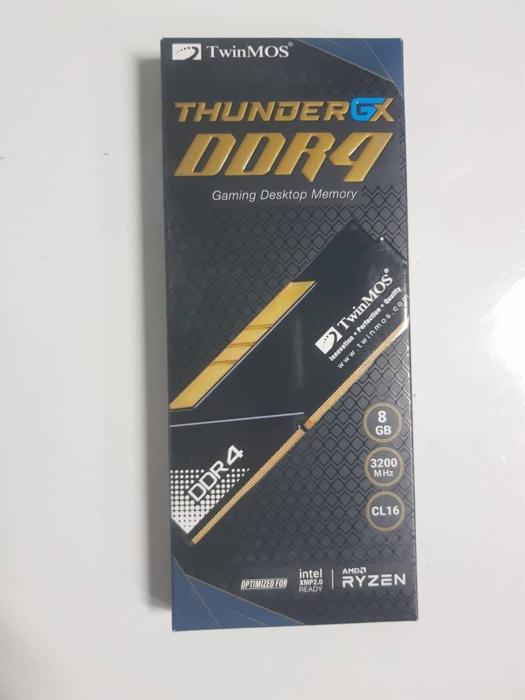رم تویین موس مدل THUNDER GX 8GB 3200MHz CL16 DDR4