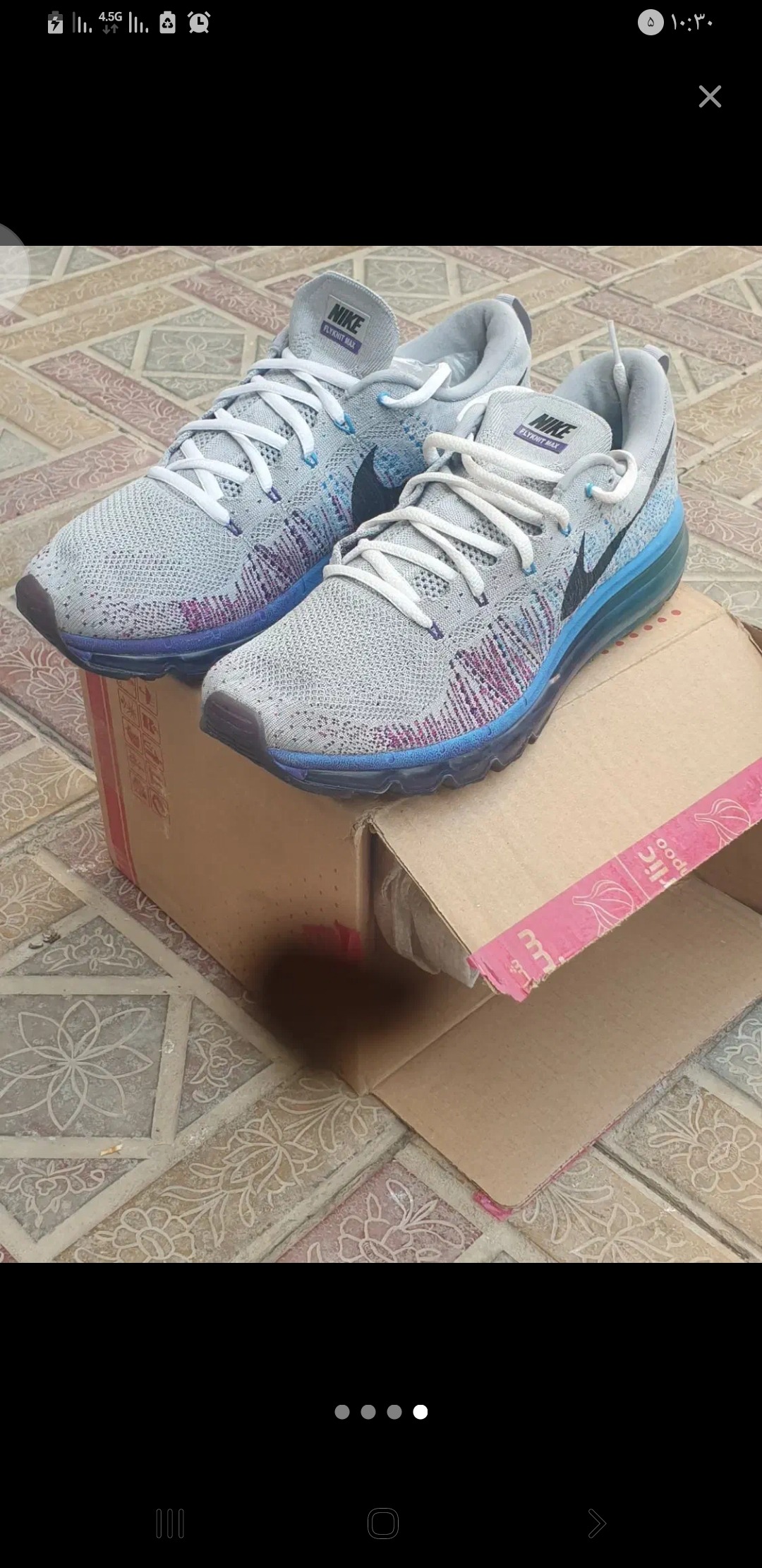 کتانی نایک ایرمکس سایز 44.5 اصل