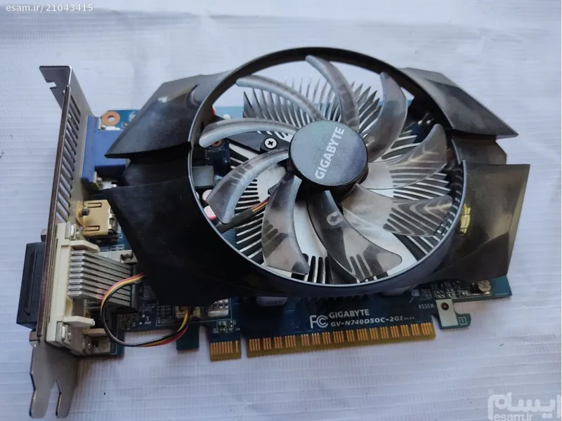 کارت گرافیک دو گیگ GIGABYTE GT740 2GB DDR5 128BIT