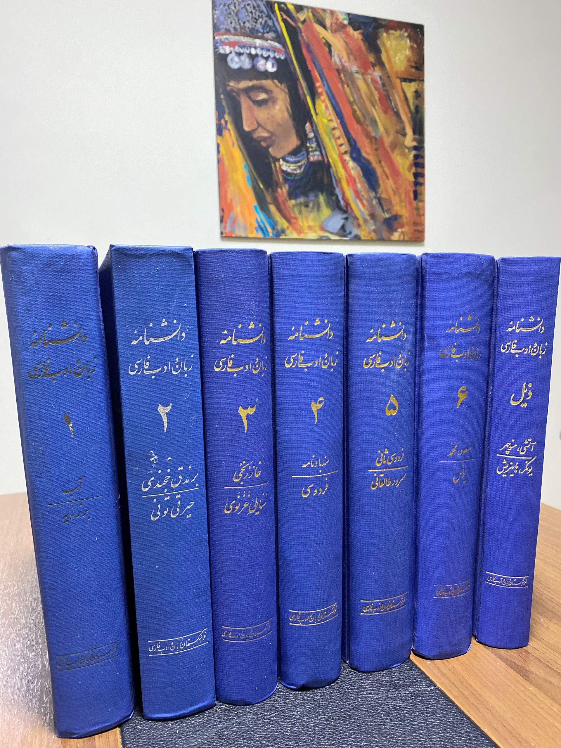 دانشنامهٔ زبان و ادب فارسی (6 جلد و ذیل)