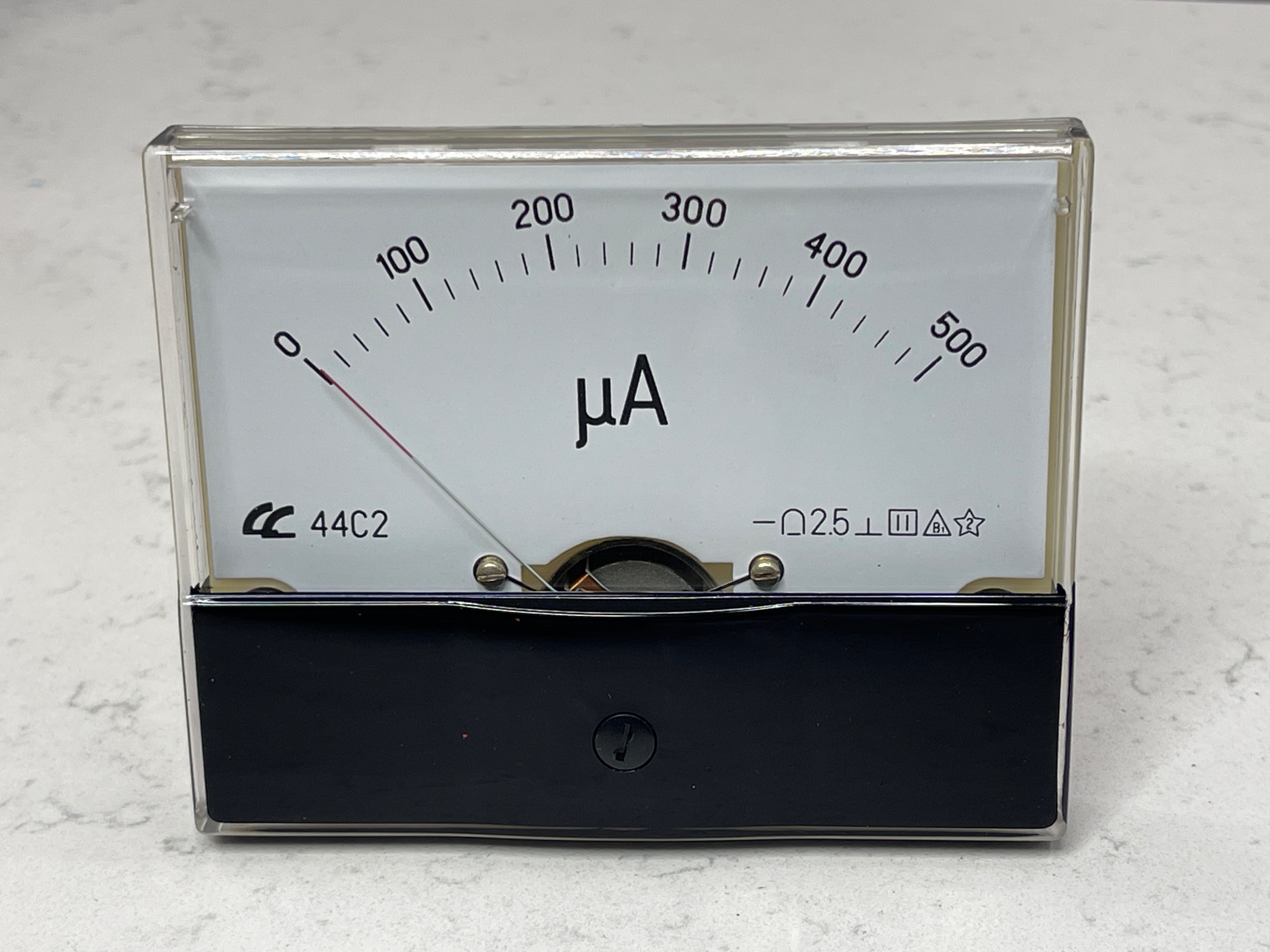 میکرو امپر متر 500 میکرو امپر DC ابعاد 10080 mm