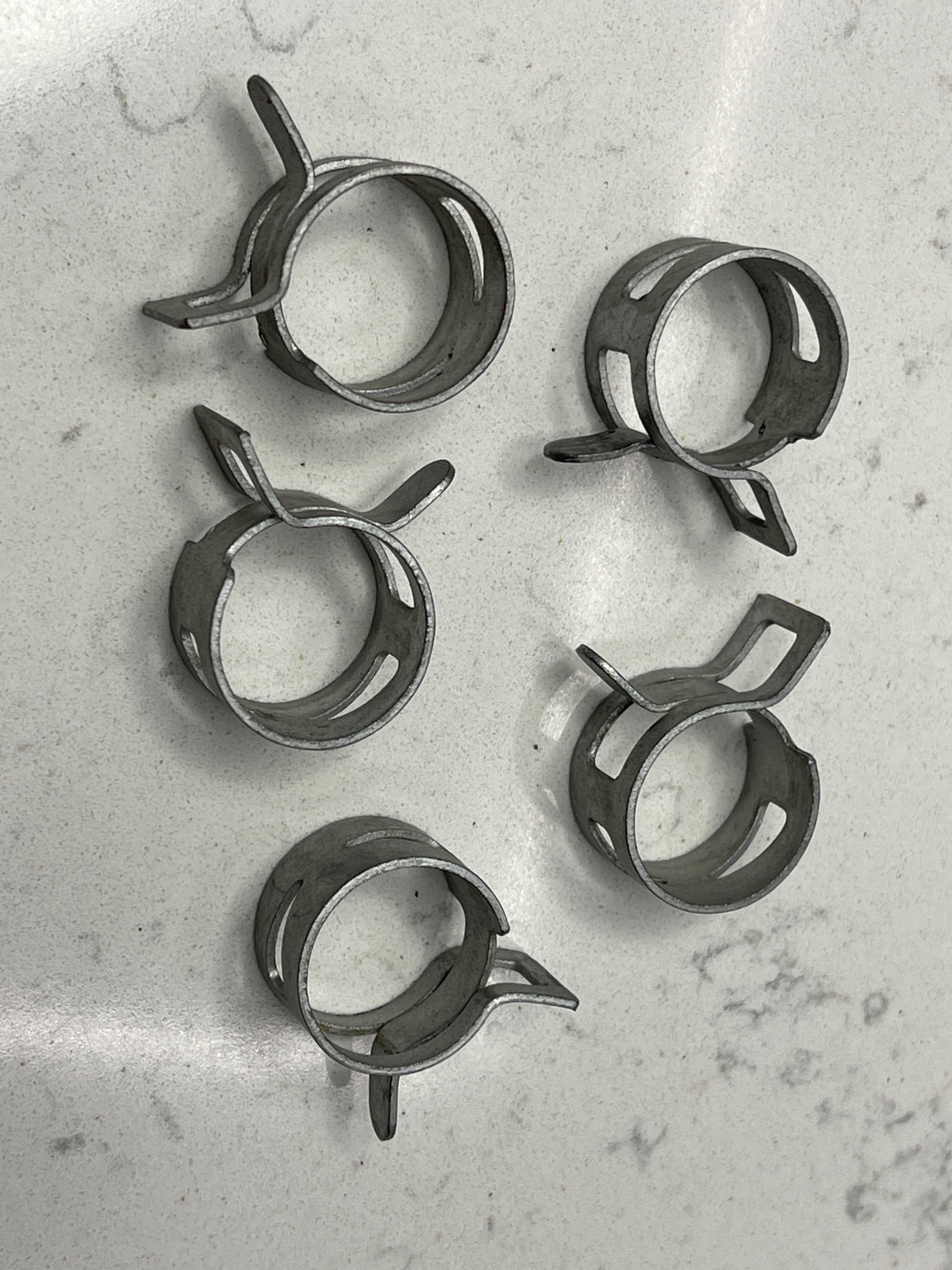 5 عدد بست 17mm فابریکی جنس اصلی قدیمی