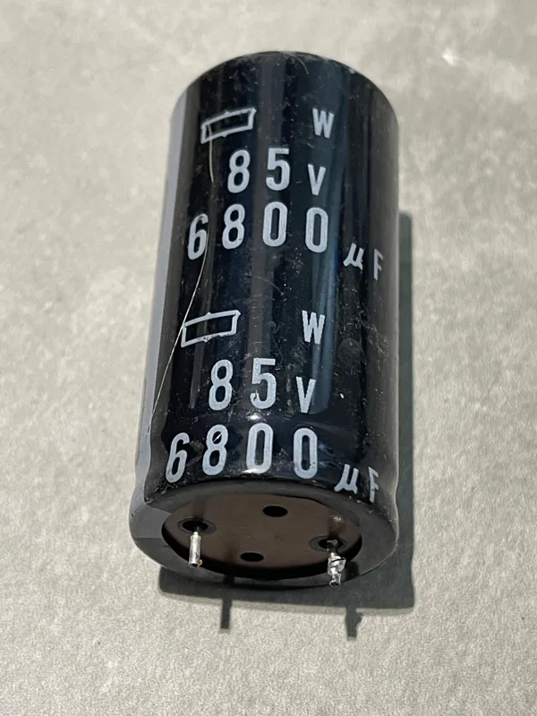 خازن ژاپنی 6800uf 85v نیپون nippon