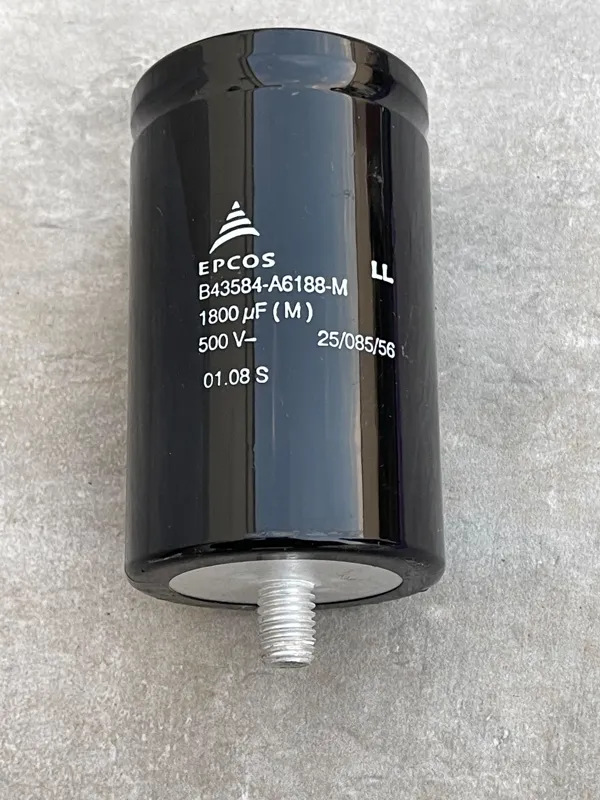 خازن اپکاس epcos 1800uf 500v