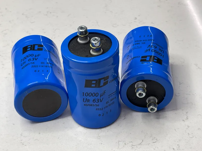 خازن 10000uf 63V vishay BC ویشای